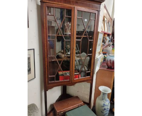 EDWARDIAN CORNER CABINET