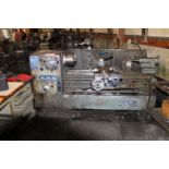 Kingston HJ-1100 Engine Lathe, 18" Swing, 40" Between Center w/ Engine Rest
