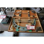 Mitutoyo 16" - 20" Micrometer & 12" Die Caliper