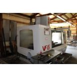 1999 Haas VF6 Vertical Machine Center w/ Haas 4th Axis 20hp Vector Drive s/n 16616