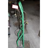 Torch Cart w/ Hoses, Regulators and Rosebud Torch