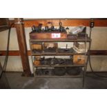 Mill Cutters, Tool Holders, (2) Lathe Chucks, Mill Bits, Boring Bar, Etc. - For Vertical Mills