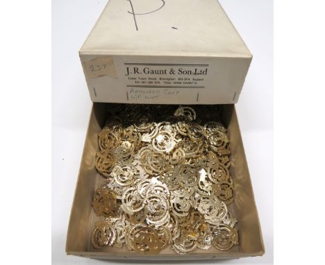 Original Maker's Box Of Kenya Armoured Corps Badges anodised Armoured Corps badge. &nbsp;Rear loop fitting. &nbsp;Contained i