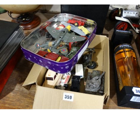 A Collection Of Vintage Dinky &amp; Corgi Model Vehicles