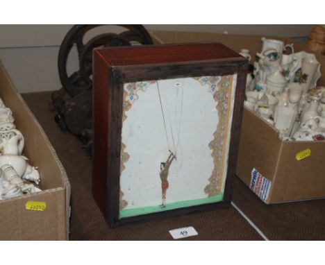 A rare 19th Century automaton by Brown Blondin &amp; Co. of the acrobat "Leotard"