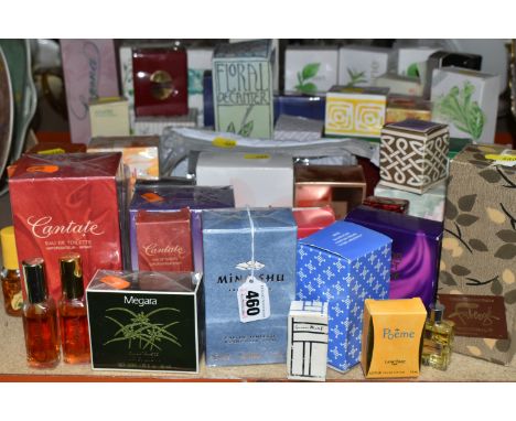 A QUANTITY OF BOXED LADIES FRAGRANCES, comprising Avon 'Silver Pear', 'Topaz- Lantern', 'Perceive', 'Soft Musk', Dolce Aura, 