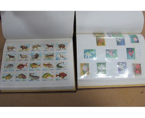 Two Ace Stamp Albums Housing Mint and Used Commonwealth and World Collection, mainly modern but some George VI present, count