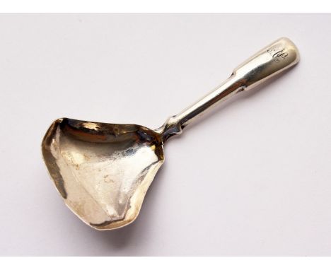 A GEORGE III CADDY SPOON. Birmingham 1814.  Maker: William Pugh.