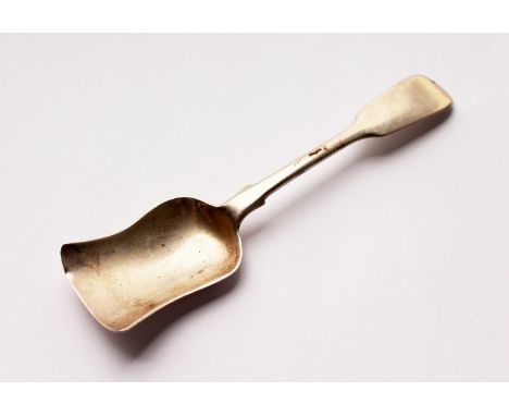 A WILLIAM IV CADDY SHOVEL. London 1835.  Maker: John &amp; Henry Lias.