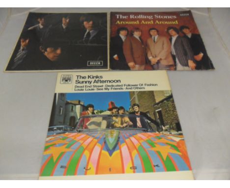 2 ROLLING STONES AND 1 KINKS ALBUMS