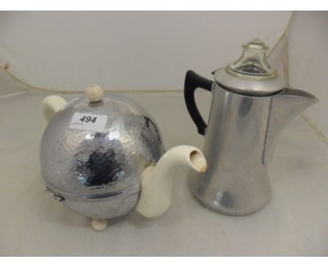 HEATMASTER STAY WARM TEAPOT PLUS SWAN COFFEE POT