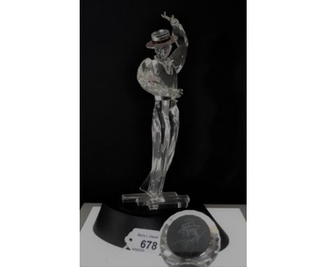 SWAROVSKI CRYSTAL ANNUAL EDITION 2003 ANTONIO (7400/200300), SECOND PIECE IN THE MAGIC OF THE DANCE TRILOGY WITH CERTIFICATE 