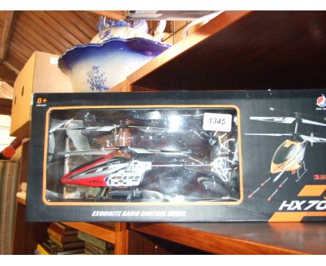 R/C HELICOPTER VMAX HX 706 RED
