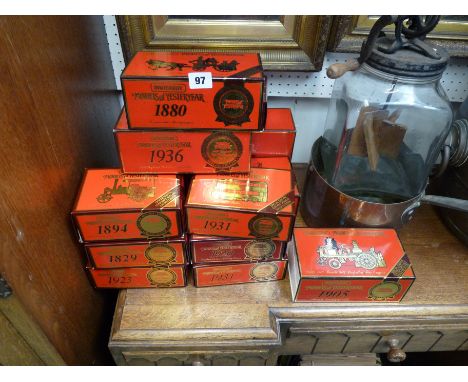 13 Boxed Matchbox Models of Yesteryear Limited and Special Edition models Inc. Passenger Coach and Horses, Buisch Self Propel