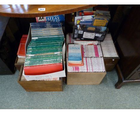 Extensive collection of Ordnance Survey Maps and Tour Maps Edwardian and later