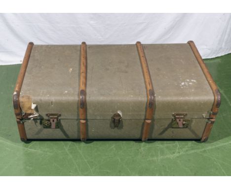 A travellers trunk Provenance: Being the property of the late Kenneth Moncreiff Stewart last Laird of Coll, Argyll