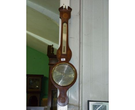 A Josh Aprile Sudbury inlaid Banjo Barometer.