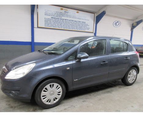Make &amp; Model: Vauxhall Corsa Club A/CDate of Reg: KY57 EZEColour: Bluecc: 1364MoT: 06-12-2021Fuel Type: PETROLMileage: 89