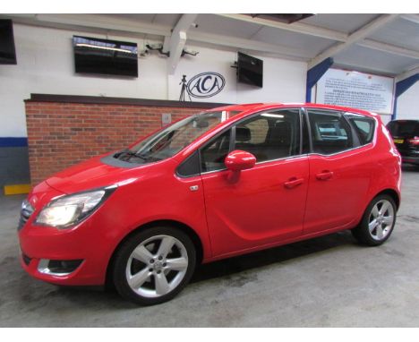 Make &amp; Model: Vauxhall MEriva TechlineDate of Reg: AV64 ENCColour: Redcc: 1598MoT: 09-09-2021Fuel Type: DIESELMileage: 41