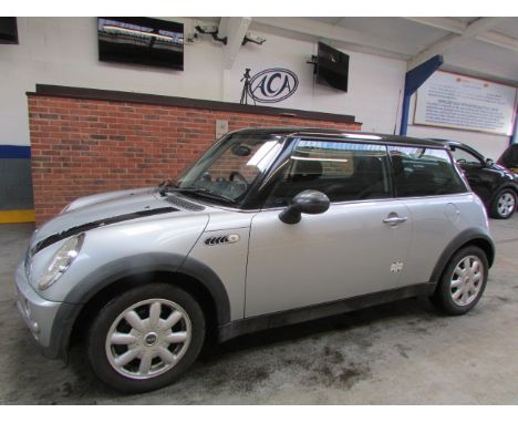 Make &amp; Model: Mini OneDate of Reg: AD02 PJDColour: 02 02cc: 1598MoT: 11-08-2021Fuel Type: PETROLMileage: 95kTransmission: