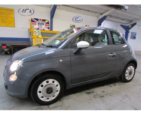 Make &amp; Model: Fiat 500 Colour TherapyDate of Reg: EF13 JLXColour: Greycc: 1242MoT: 09-12-2021Fuel Type: PETROLMileage: 48