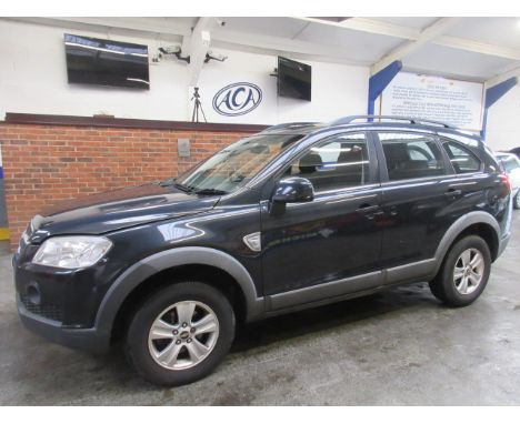 Make &amp; Model: Chevrolet Captiva LS VCDIDate of Reg: MT59 FZMColour: Blackcc: 1991MoT: 12-02-2022Fuel Type: DIESELMileage: