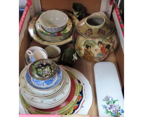 Sundry ceramics Inc. Masons, Spode, Royal Doulton, Aynsley, Vienna, etc

 