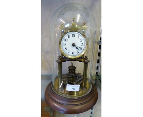A 400-day anniversary type clock under dome