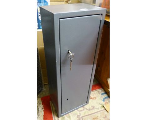 A gun cabinet, approximately 83cm tall, with keys