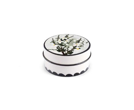   'WHITE BROOM' LOW POMADE glazed earthenware, impressed maker’s mark WEMYSS  William Forbes J.P. for Callendar House, Falkir