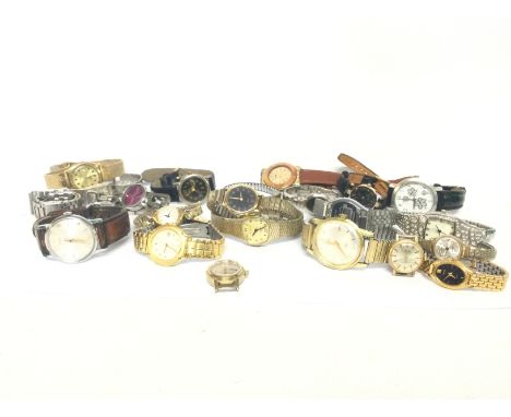 A collection of ladies watches including Accurist, Timex, Seiko, Sekonda NO RESERVE