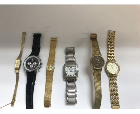 Collection of various dress watches including Rotary etc.