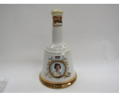 Bells Whisky decanter Queens 60th Birthday 