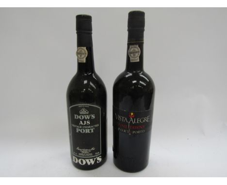 Dow's AJS Vintage Character Port and Vista Alegre Fine Tawny Port (2) 