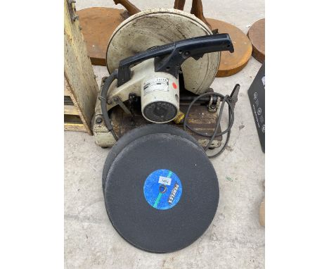 A MAKITA 110V BENCH CUTTING GRINDER 