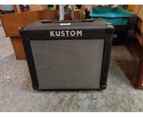 A KUSTOM AMPLIFIER 