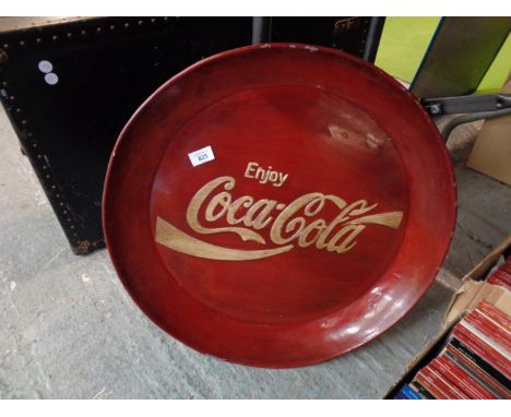 A LARGE VINTAGE STYLE COCA COLA TRAY 