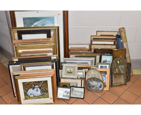 A QUANTITY OF PICTURES AND PRINTS ETC, to include topographical prints, landscape prints, William Russell Flint open edition 
