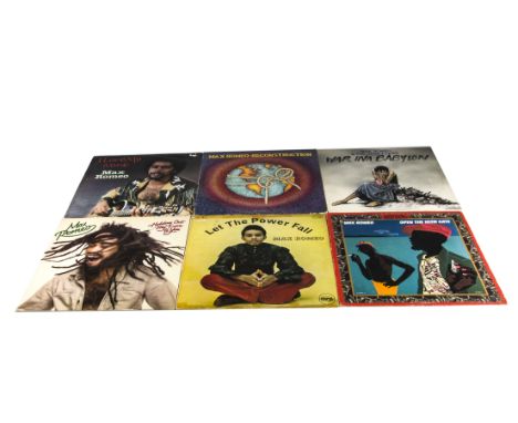 Reggae / Max Romeo, six albums comprising Let The Power Fall (Pama), Reconstruction, War In Babylon (Both Island), I Love My 
