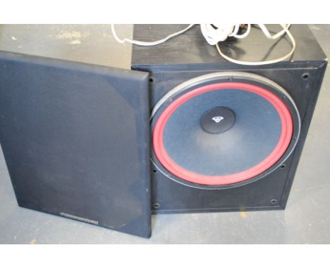 Speakers, Verwin-Vega! Cabinet speaker serial LX-15X 54800 17" X 21" X 18" untested 