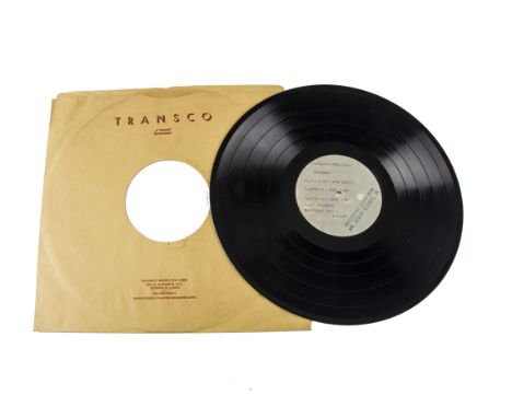 The Supremes  / Acetate, one sided LP Acetate with five tracks from the 'Funny Girl' project: If A Girl Isn't Pretty / You're