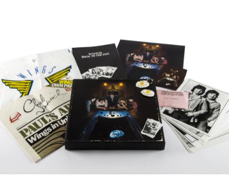 Paul McCartney / Wings, Back to The Egg - Promotional Box Set comprising Box, LP, Badge, Keyring, Magazine, Carrier Bag, Post