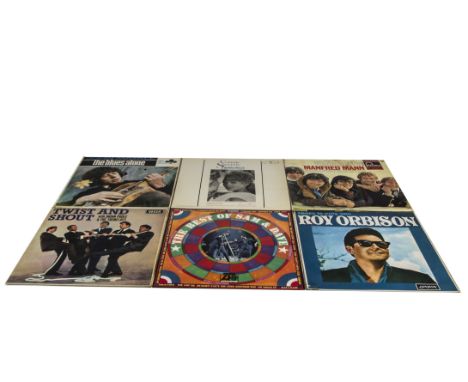 Sixties, approximately sixty-five LPs mainly from the 1960s. Artists include Sam & Dave, Brian Poole, Roy Orbison, Spirit, Ot