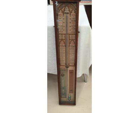 A 19th century Admiral Fitzroy barometer
