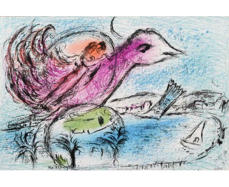 Marc Chagall (1887-1985) French/Russian"La Baie"Numbered 23/175, lithograph, 37.5cm by 55.5cm Provenance: The Savage Gallery,