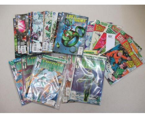 DC comics collection of Green Lantern comics including Emeral Dawn 1-3, Emerald Dawn 2-4, Green Lantern 162-167, Green Lanter