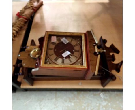 Modern Vienna style wall clock and another. Not available for in-house P&amp;P 