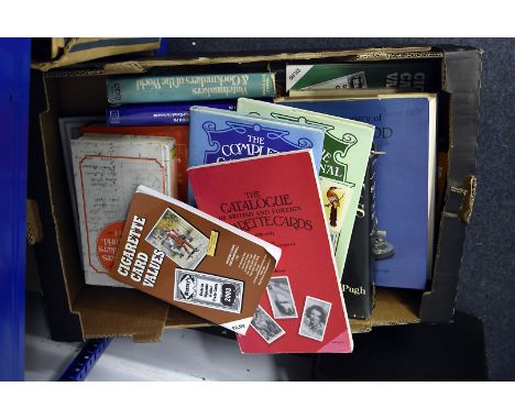 A collection of reference books mostly relating to antiques and collectables, including P.D.Gordon Pugh 'Staffordshire Portra