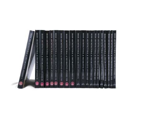 IRISH ARCHITECTURAL AND DECORATIVE STUDIES20 volumes (vol. 12 x2) and a quality publications of Irish Georgian SocietyConditi