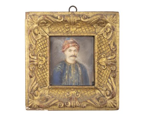 ANDERS GUSTAF ANDERSSON (SWEDISH 1780 - 1833)A miniature portrait of Admiral Ismael GibraltarWatercolour on ivory, 7.5 x 6.5c